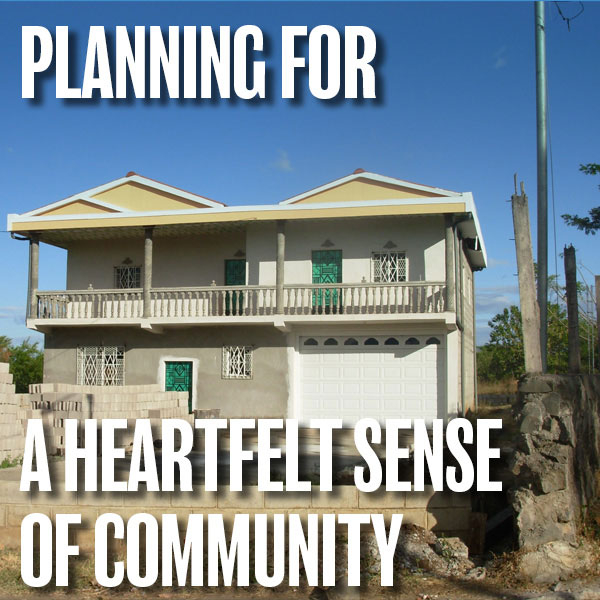 Planning for a Heartfelt Sense of Community